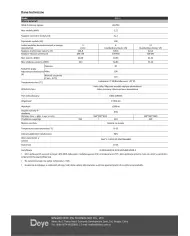 DEYE Řídicí Jednotka HV BOS-G+BASE (HVB750V/100A-EU)