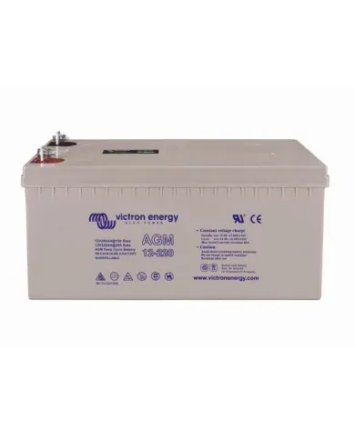 victron 12v/230ah agm super cycle baterie (m8)
