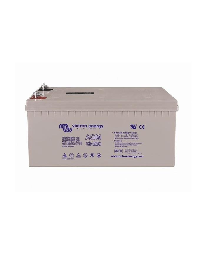victron 12v/230ah agm super cycle batteri (m8)