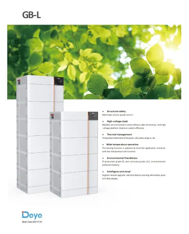 Deye GB-L HV Batteri