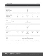Deye GB-L HV Battery