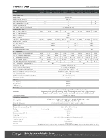 Deye SUN-12K-SG01HP3-EU-AM2 12 kW
