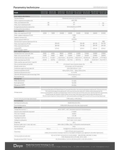 Deye SUN-12K-SG01HP3-EU-AM2 12 kW