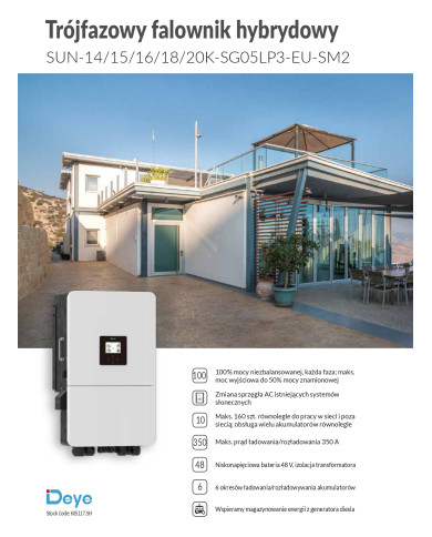 Deye SUN-20K-SG05LP3-EU-SM2