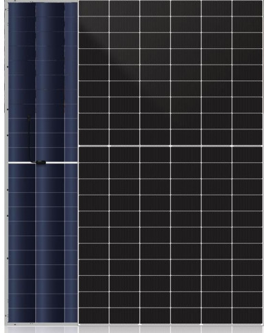 DAH Solar DHN-66Y18/DG 720W Panel Bifacjalny N-Type Halfcut Silver