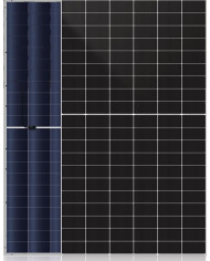 DAH Solar DHN-66Y18/DG 720W Bifacial N-Type Halfcut Zilver Paneel