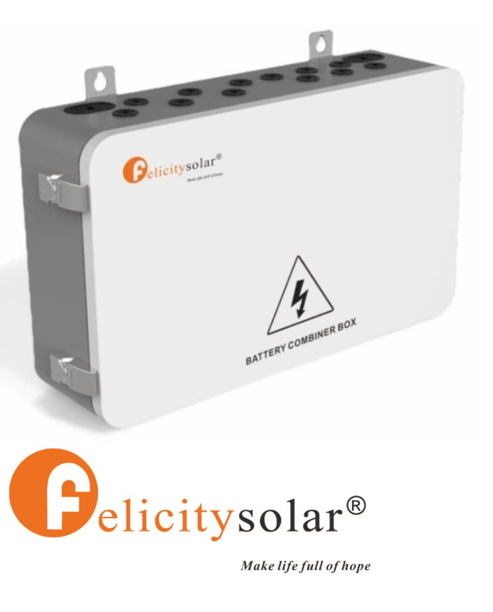Caja Combinadora de Baterías FelicityESS 6 in-2 out UNI-T-0602BCG01 80A, 125V