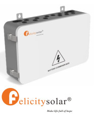 Caja Combinadora de Baterías FelicityESS 6 in-2 out UNI-T-0602BCG01 80A, 125V