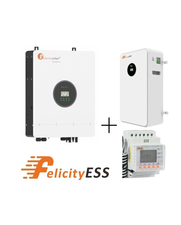 FelicityESS IVEM8048 + LUX-E-48200LG03 10,5kWh + Smart Meter