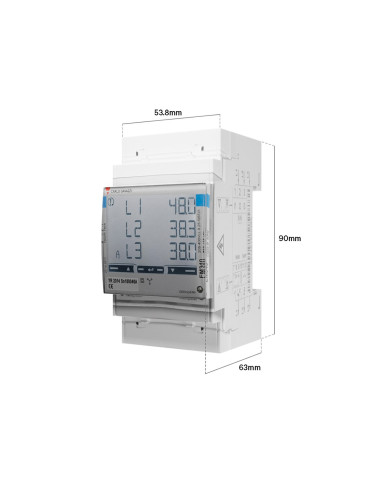 Wallbox MID Merač Energie 3-fázový do 65A