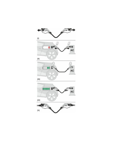 Cavo Wallbox Tipo 2 - Tipo 2 3PH 7m