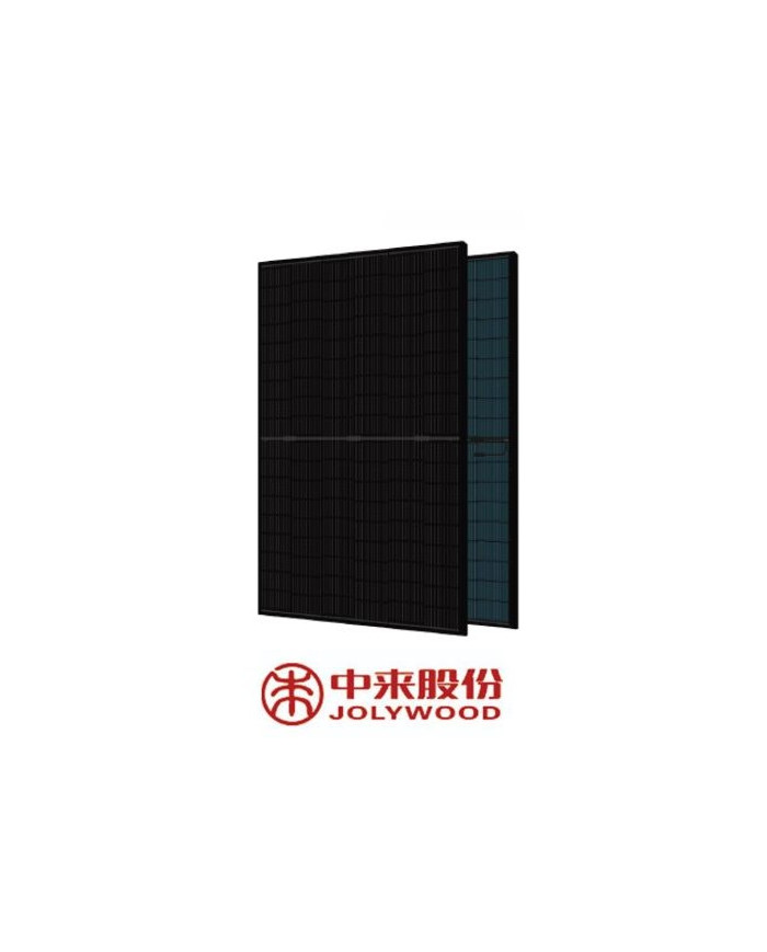 Jolywood JW-HD-108N-440W Bifacial Čierny Rám (N-type)