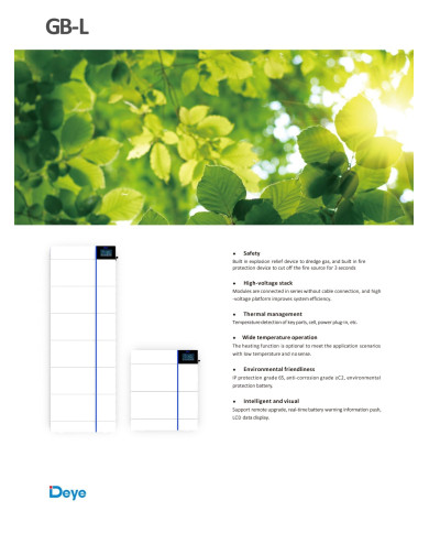 deye kontrolenhed gb-l+base 4,09 kWh