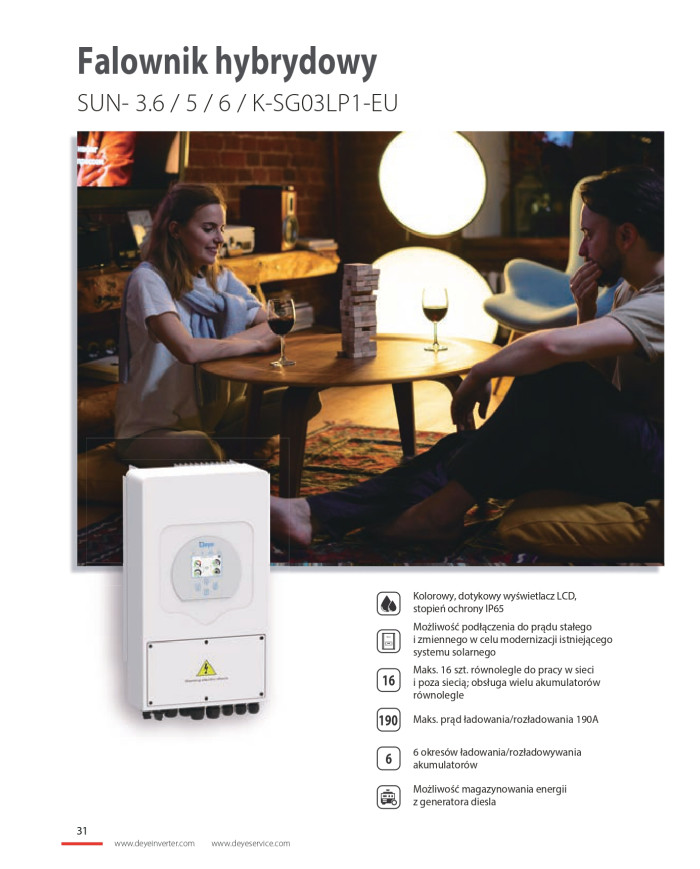 Deye SUN-6K-SG01HP3 6 kW