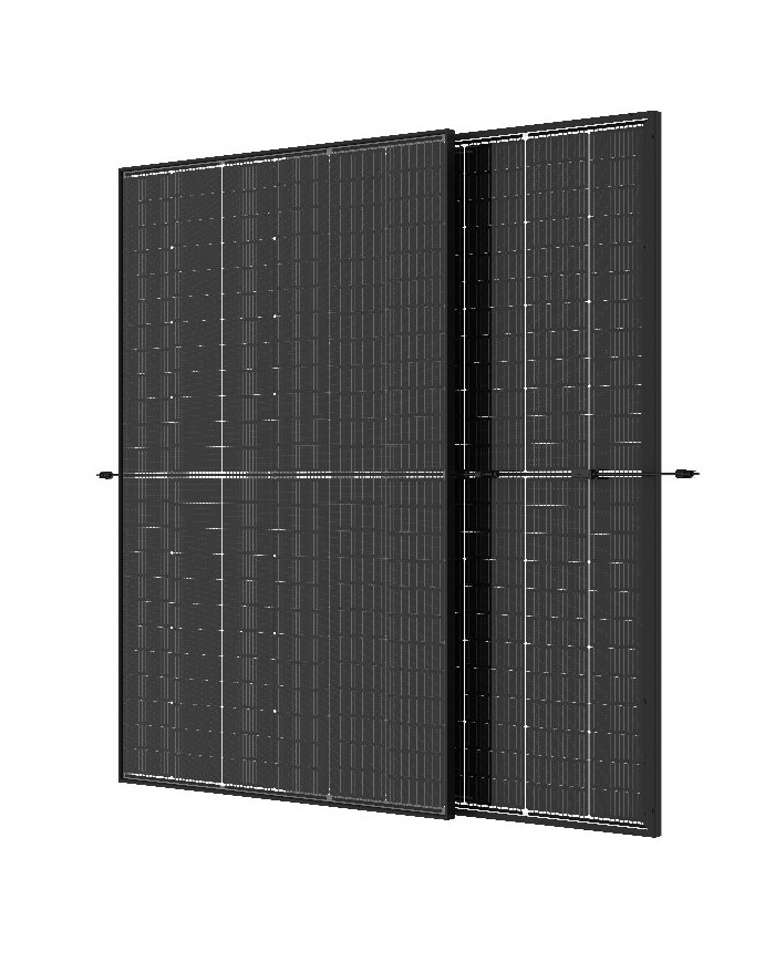 Trina Vertex S+ N-Type Dual Glass 440W - Triple-Cut 1500V (Sort)