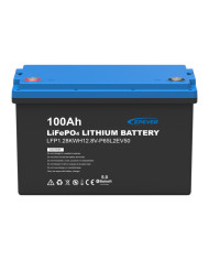 830W Solární panel a 100Ah LiFePO4 baterie