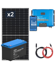 Panneau solaire 830W et batterie LiFePO4 100Ah