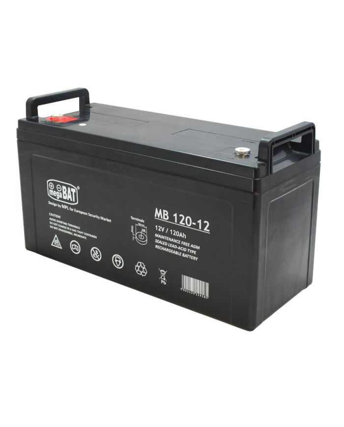 Akumulator MB 120-12 12 V 120 Ah (407×174×209 mm)