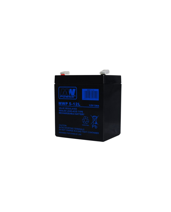 MW Power MWP 5-12L 12V 5Ah Faston 250