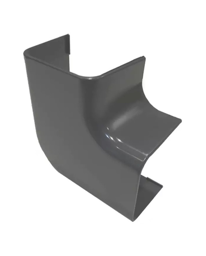 ClimaPlus CP7055-FLA Coude à angle droit plat noir