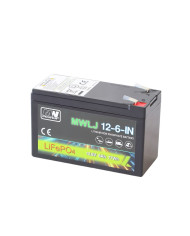 LiFePO4 Akkumulátor 12.8V/6Ah IN