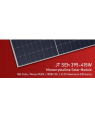 Jetion 410W Silver Mono Half-Cut Panel Fotovoltaico