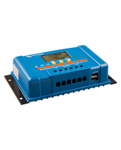 PWM Laderegulator 48V 10A LCD&USB Victron Energy BlueSolar