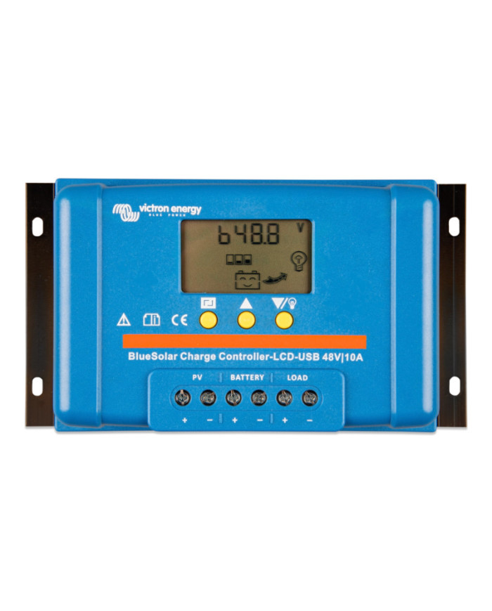 Ρυθμιστής Φόρτισης PWM 48V 10A LCD&USB Victron Energy BlueSolar
