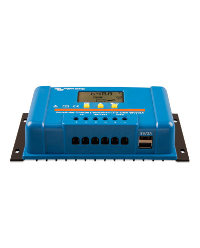 PWM Laderegulator 48V 10A LCD&USB Victron Energy BlueSolar