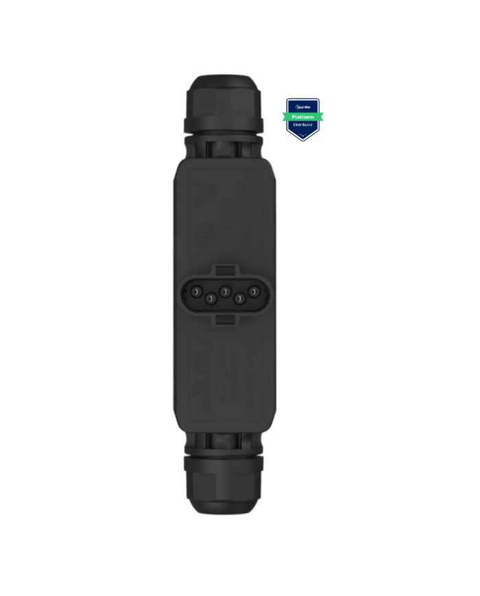 Hoymiles Connecteur en T AC pour Micro-Onduleur Triphasé avec Câble 3m (12AWG)