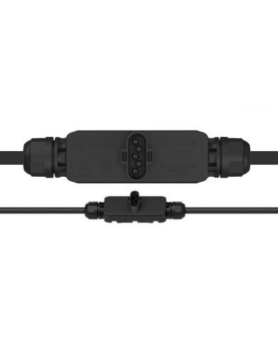 Hoymiles AC T-stik til 3-faset Mikroinverter med 3m Kabel (12AWG)