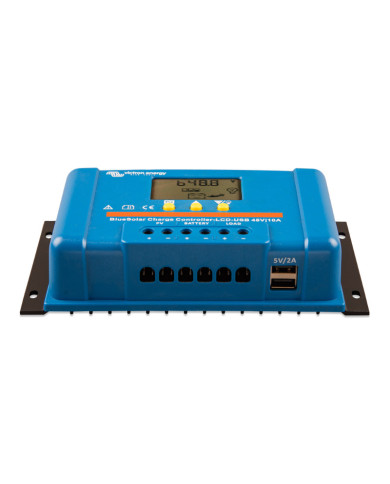 PWM Laderegler 48V 10A Victron BlueSolar