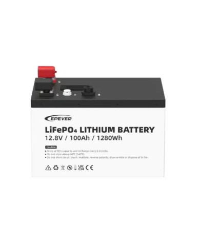 EPEVER LiFePO4 EPEVER LPBA12100 12.8V 100Ah