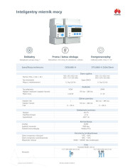 Huawei DTSU666-H 3-fas Smart Strömsensor med 250A/50mA Strömtransformatorer