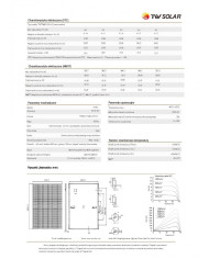 TW Solar TW460MAP-120-H-S 460W Črn Okvir