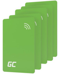 Green Cell 5 NFC kortelių rinkinys HabuDen EVGCAKNFC5