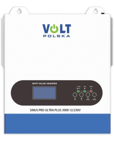 Volt Polska SinusPro ULTRA PLUS 3000 12/230V (1500/3000W) + 100A MPPT (30-500V)