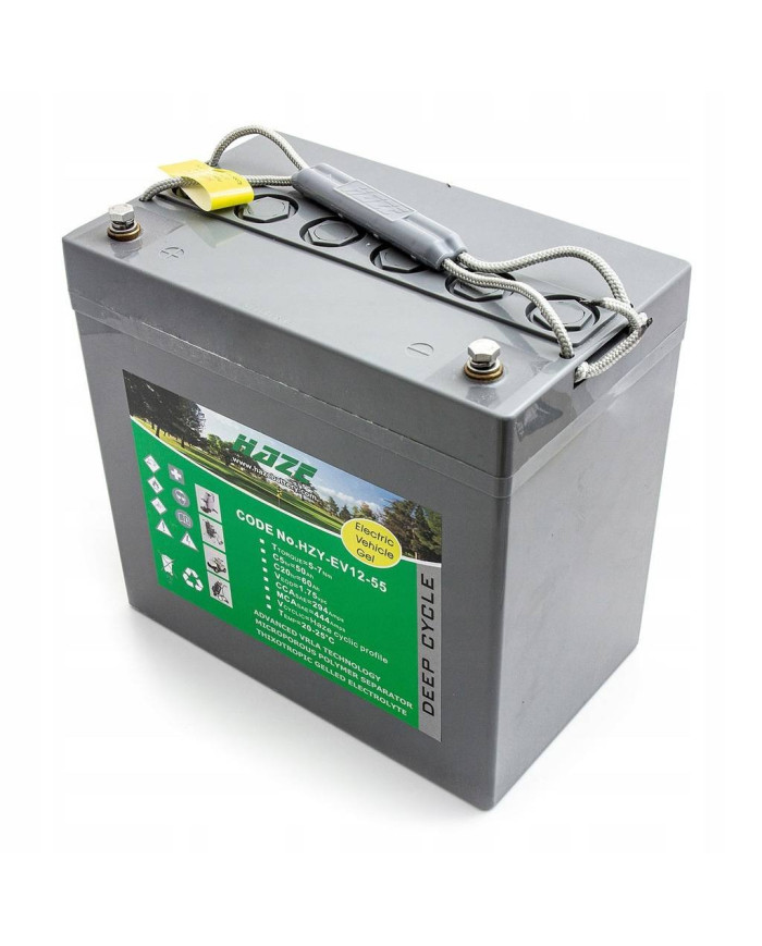 Haze HZY-EV12-55 Gel Accu 12V 59.7Ah Deep Cycle