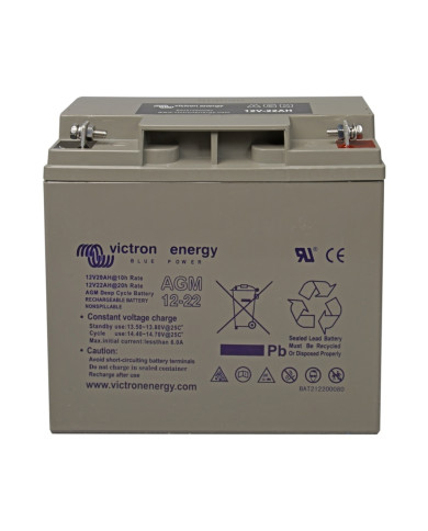 Victron Energy AGM Deep Cycle 12V 22Ah (BAT212200084)