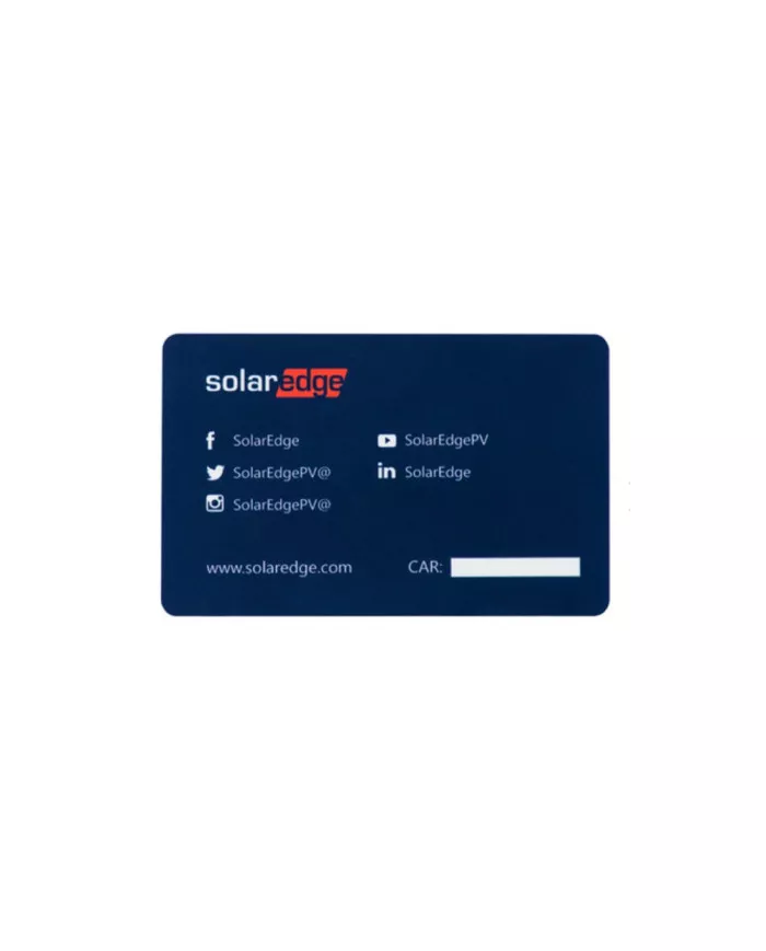 conjunto de tarjetas rfid solaredge de 10 pcs (se-accrf10-01)