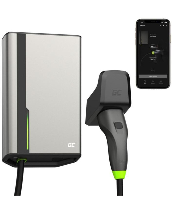 Green Cell HabuDen 22kW Tipo 2 7.5m - Cargador EV