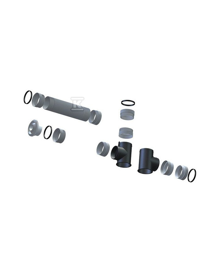 Hewalex Kit de Ventilation Étendu Pompe à Chaleur