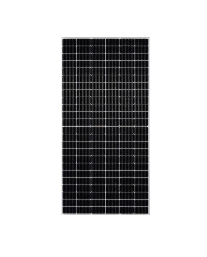 SunLink SL5N144D 590W Bifacial N-tipo Sidabrinis rėmas