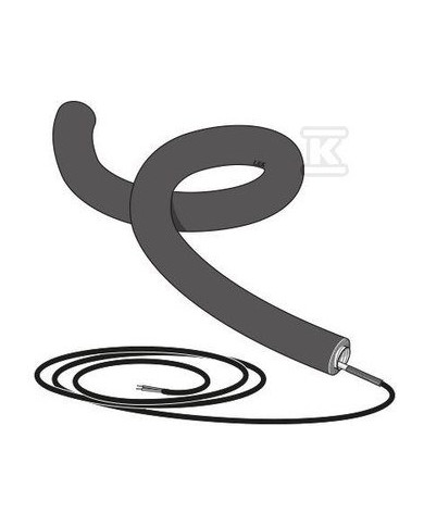 NIBE KVR 10-10 Condensation Hose w/ Heating 1m