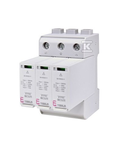 ETI ETITEC EM T12 PV 1100/6.25 Y Limitator DC