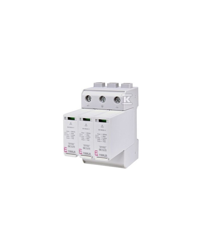 ETI ETITEC EM T12 PV 1100/6.25 Y Überspannungsableiter DC