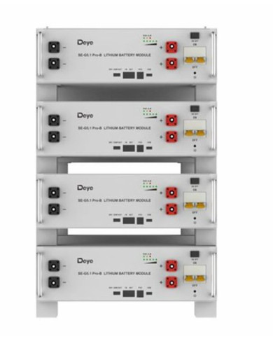 DEYE SE-G5.1-Pro-B 51.2V 100Ah 5.12kWh Aku