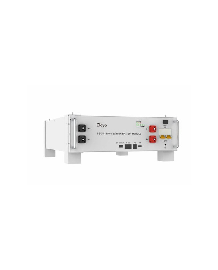 DEYE SE-G5.1-Pro-B 51.2V 100Ah 5.12kWh Batteri DEYE SE-G5.1-Pro-B 51.2V 100Ah 5.12kWh Batteri