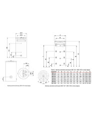 DEFRO DBO S 300L Vas tampon, Vertical, Stativ