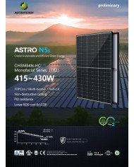 Astronergy ASTRO N5s CHSM54M-HC420 Crni Okvir